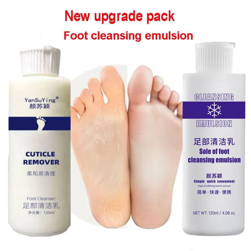 **Revitalize Your Feet in Just 7 Seconds! 120ml Exfoliating Foot Mask – Say Goodbye to Dead Skin & Hello to Gorgeous Heels!**