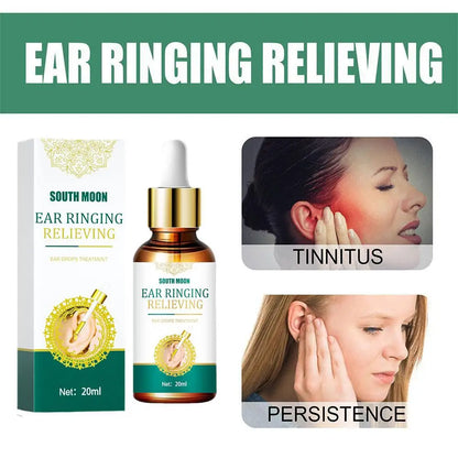 **Herbal Ear Drops for Tinnitus Relief – Combat Ringing, Discharge & Swelling Naturally – Embrace Clear Hearing with Ancient Chinese Remedies**