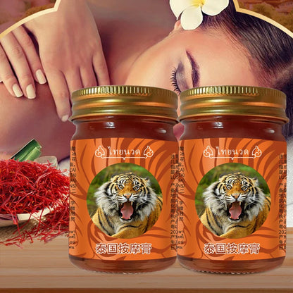 **Thailand's Red Tiger Balm - All-Natural Ointment for Joint Pain & Muscle Aches, Arthritis Ease and Massage Therapy Solution in One!**