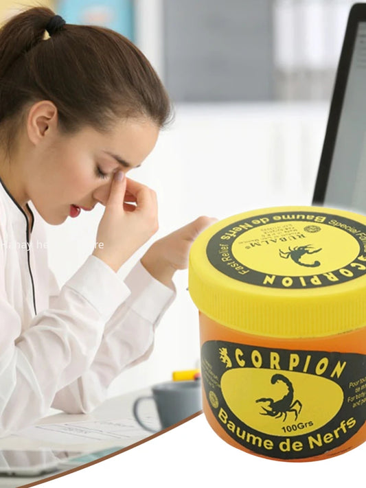 **Nature’s Solution: Scorpion Peppermint Cream for Effective Relief from Rheumatism, Bruises & Muscle Fatigue - Available in Convenient 30/60/100ml**