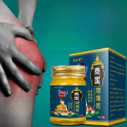 **Unlock Comfort & Flexibility: Premium Herbal Thai Knee Pain Cream for Effective Relief and Enhanced Blood Flow – Feel the Difference!**