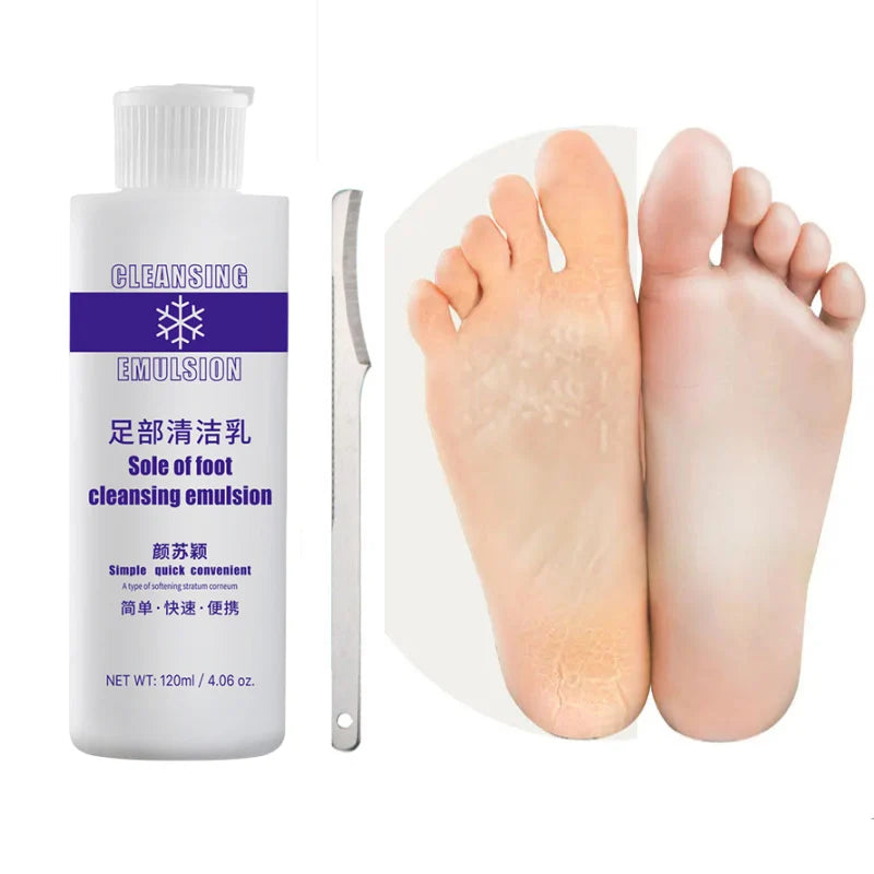 **Revitalize Your Feet in Just 7 Seconds! 120ml Exfoliating Foot Mask – Say Goodbye to Dead Skin & Hello to Gorgeous Heels!**