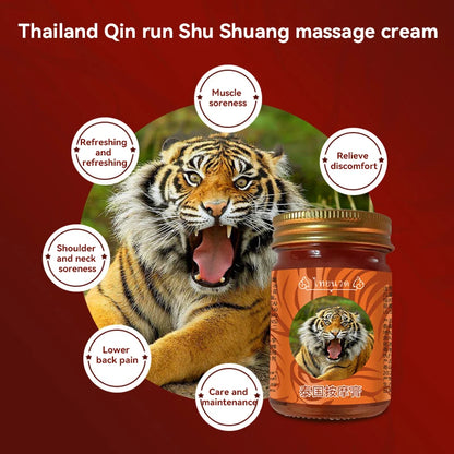 **Thailand's Red Tiger Balm - All-Natural Ointment for Joint Pain & Muscle Aches, Arthritis Ease and Massage Therapy Solution in One!**