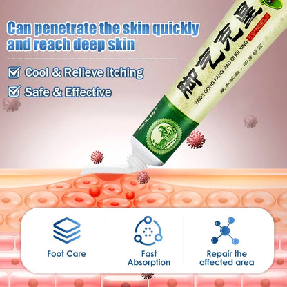 **Say Goodbye to Athlete's Foot: 5x Powerful Anti-Itch Treatment Creams - Effective Relief from Fungus & Peeling Skin!**