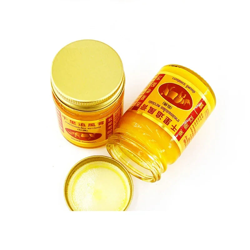 **Nature's Healing Touch: Thai Ginger Balm for Back Pain, Sprains & Bruises - Experience Soothing Relief Like Never Before!**