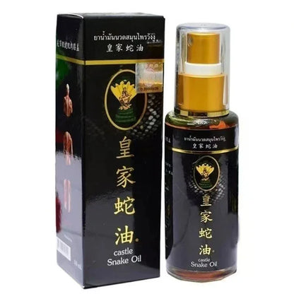 **Say Goodbye to Aches: Thailand Royal Snake Oil Spray for Instant Arthritis & Back Pain Relief | 50ml of Therapeutic Bliss!**