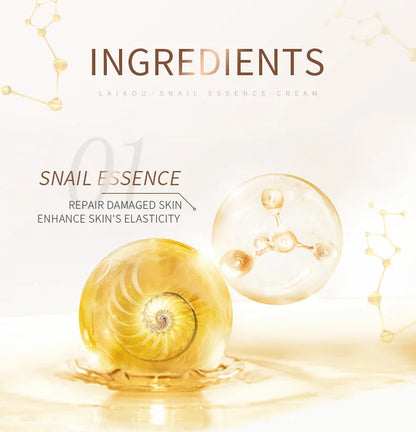 **Youthful Glow Awaits: Snail Repair Face Cream – Intense Hydration & Brightening Power with Hyaluronic Acid for Radiant, Soft Skin!**