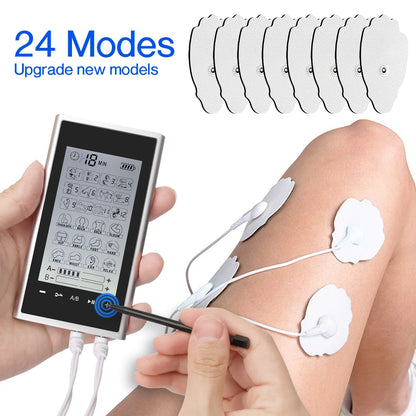 **Experience the Future of Pain Relief: Gen3 EMS Electric Muscle Stimulator - Versatile 24 Modes & 4 Outputs | Elevate Your Physiotherapy Game at Home!**