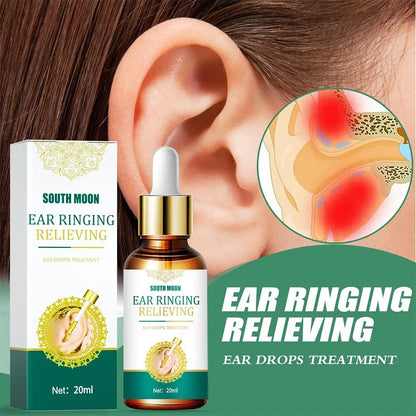 **Herbal Ear Drops for Tinnitus Relief – Combat Ringing, Discharge & Swelling Naturally – Embrace Clear Hearing with Ancient Chinese Remedies**