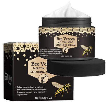 **Natural Bee Venom Joint Relief Cream & Massage Spray - Unlock Pain-Free Movement and Stronger Bones – Your Go-To Solution for Lasting Comfort and Care**