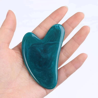 **Ancient Traddtional Chinese Medicine Wisdom Meets Modern Beauty: Natural Jade Gua Sha Scraper for Ultimate Skin Lifting & Anti-Aging Treatment!**