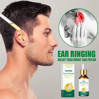 **Herbal Ear Drops for Tinnitus Relief – Combat Ringing, Discharge & Swelling Naturally – Embrace Clear Hearing with Ancient Chinese Remedies**