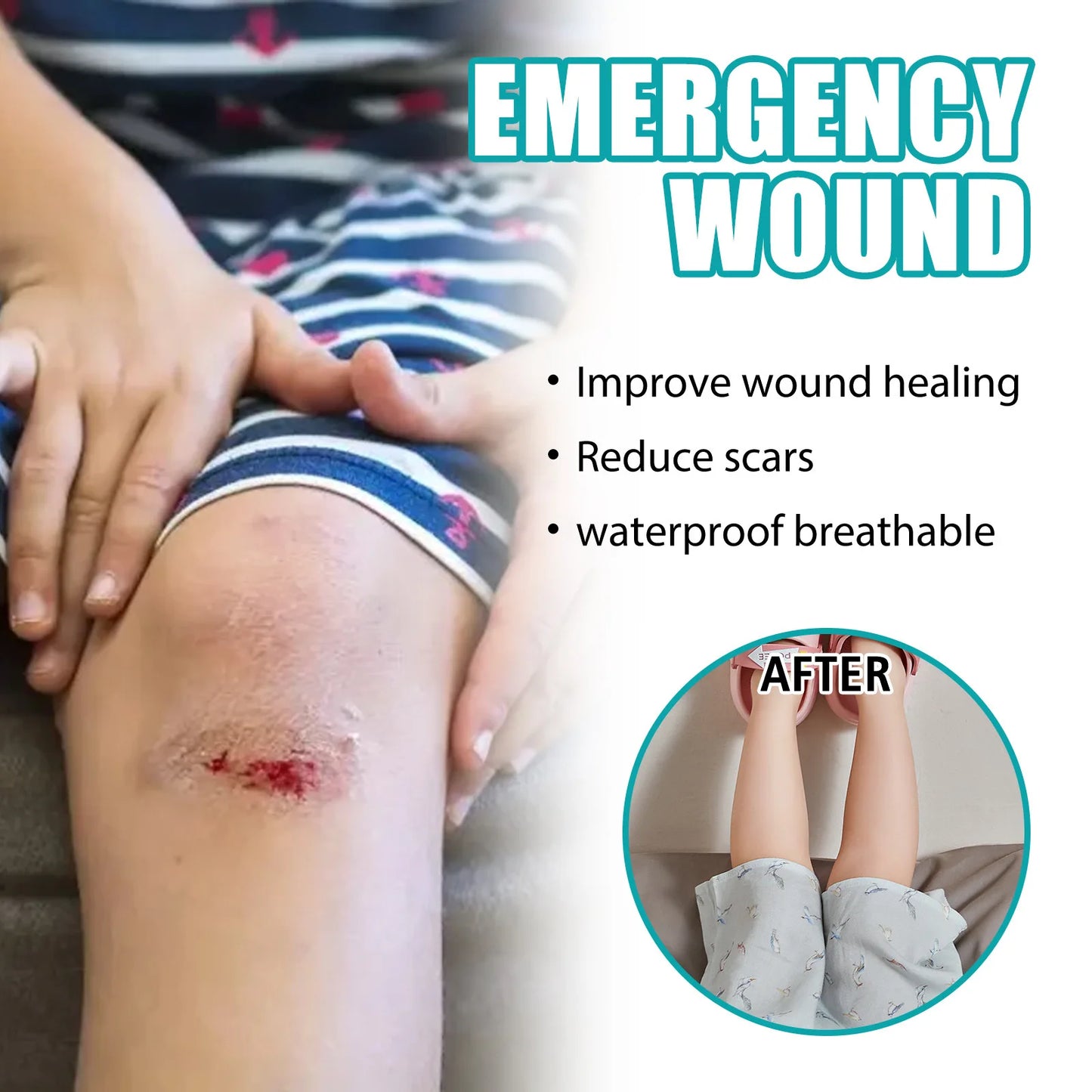 **Fast-Acting Liquid Bandage Spray: Enhance Skin Recovery from Wounds & Bruising | Waterproof Protection That Breathe Easy!**