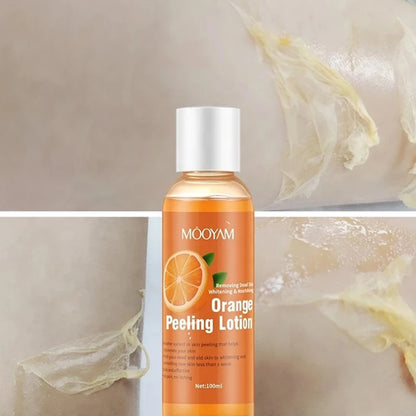 **Spotless Confidence: Advanced Peeling Lotion in Hot Orange Yellow – Fight Dark Spots & Reveal Radiant Skin!**