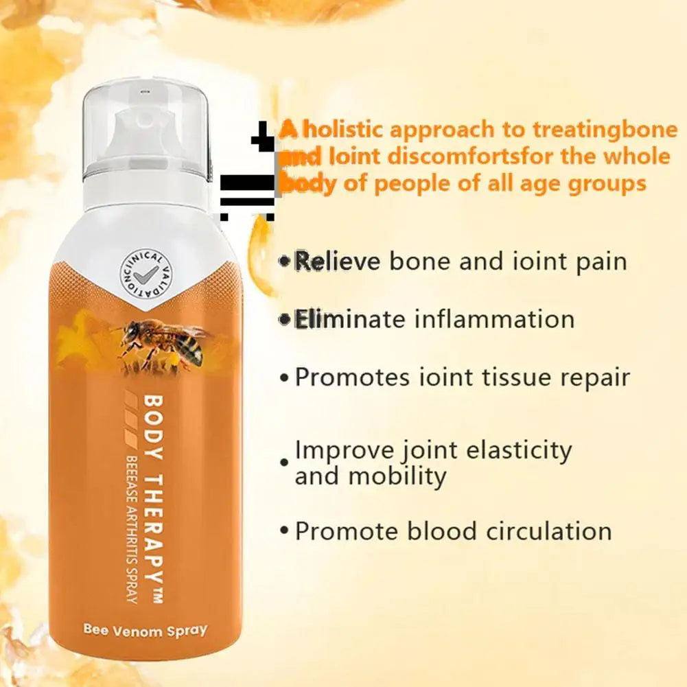 **Unlock Mobility: Advanced Remedy Body Therapy Bee Spray – Intensive Support for Joints & Muscles with Every Use!**