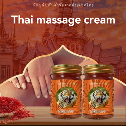 **Thailand's Red Tiger Balm - All-Natural Ointment for Joint Pain & Muscle Aches, Arthritis Ease and Massage Therapy Solution in One!**