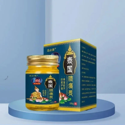 **Unlock Comfort & Flexibility: Premium Herbal Thai Knee Pain Cream for Effective Relief and Enhanced Blood Flow – Feel the Difference!**