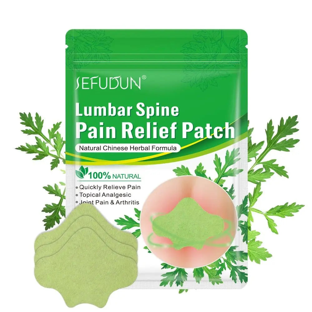 **Pain-Free Living Awaits: 100% Natural Wormwood Patch – Targeted Hot Compress for Cervical, Lumbar, and Knee Discomfort!**