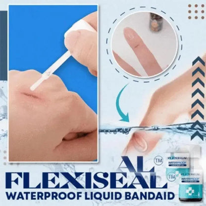 "Revolutionary Waterproof Wound Healing Gel - Quick-Dry Liquid Band Aid Spray & Breathable Patch for Effective Injury Care"