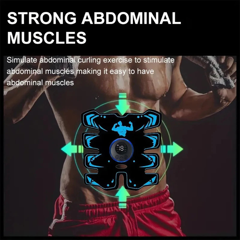 "Achieve Your Dream Physique with Gen2 EMS Muscle Stimulator – Smart 3-in-1 Electric Trainer for Abdominal & Arm Toning!"