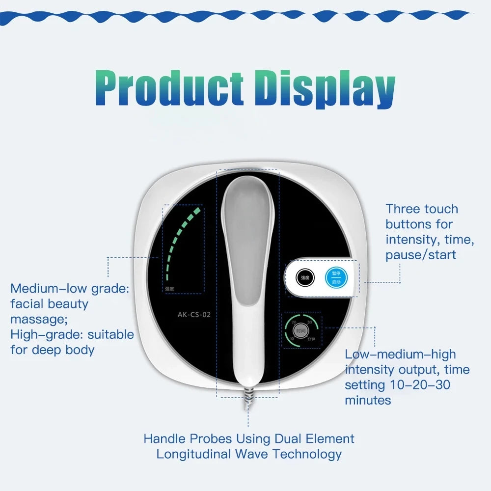 **Revolutionary Gen2 Ultrasound Physiotherapy Machine – Experience 1MHz Intensity for Soothing Muscle & Joint Relief Without Medications!**